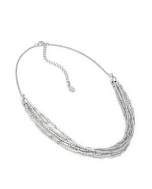 Collana multifilo con barrette